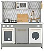 Color:Grey/White - Image 1 - Little Chef Berlin Modern Play Kitchen