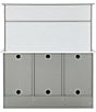 Color:Grey/White - Image 3 - Little Chef Berlin Modern Play Kitchen