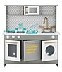 Color:Grey/White - Image 5 - Little Chef Berlin Modern Play Kitchen