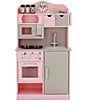 Color:Pink/Grey - Image 2 - Little Chef Florence Classic Play Kitchen