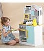 Color:White/Green Yellow - Image 4 - Little Chef Florence Classic Play Kitchen