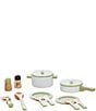 Teamson Kids Little Chef Frankfort Wooden Cookware Play Kitchen 14-Piece Set - Image 1