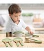 Teamson Kids Little Chef Frankfort Wooden Cookware Play Kitchen 14-Piece Set - Image 4