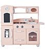 Teamson Kids Little Chef Westchester Retro Play Kitchen, Color:Pink - Image 2