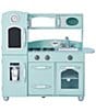 Teamson Kids Little Chef Westchester Retro Play Kitchen, Color:Mint - Image 2