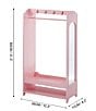 Teamson Kids Little Princess Bella Toy Dress Up Wardrobe Unit, Color:Pink - Image 2
