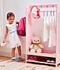 Color:Pink - Image 3 - Little Princess Bella Toy Dress Up Wardrobe Unit