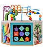 Color:Multi - Image 2 - Preschool Play Lab 7-in-1 Large Wooden Activity Station