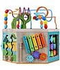 Color:Multi - Image 3 - Preschool Play Lab 7-in-1 Large Wooden Activity Station