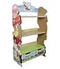 Color:Multicolor - Image 1 - Transportation Themed Wooden Bookshelf with Storage drawer