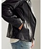Tecovas Men's Leather Biker Jacket - Image 5