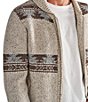 Tecovas Long Sleeve Bison Zip Sweater - Image 4