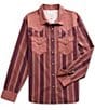 Tecovas Long Sleeve Thorn Stopper Pearl Snap Shirt - Image 1