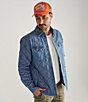 Men's Quilted Denim Shacket - Image 4