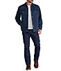Tecovas Quilted Herringbone Shacket Indigo Jacket - Image 2