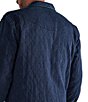 Tecovas Quilted Herringbone Shacket Indigo Jacket - Image 5