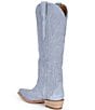 Tecovas Women's Loretta Chambray Suede Western Boots - Image 3