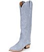 Tecovas Women's Loretta Chambray Suede Western Boots - Image 4
