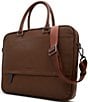 Color:Smooth Brown - Image 2 - Belgrave Leather Laptop Bag