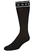Color:Black - Image 2 - Branded Mid-Calf Dress Socks