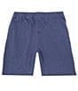 Color:Prussian Blue - Image 2 - Bridge Terry Jam Printed Sleep Shorts