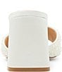 Color:White - Image 4 - Chloe Pearl Embellished Slide Sandals