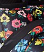 Color:Black - Image 4 - Hula Collection Floral Printed Duvet Cover Mini Set