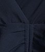 Color:Dark Blue - Image 3 - Kiali V-Neck Long Sleeve Tiered Midi Dress