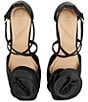 Color:Satin Black - Image 6 - Maddy Rose Satin Dress Sandals