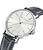 Color:Grey - Image 2 - Men's Phylipa 3-Hand Grey Strap Watch