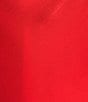 Color:Red - Image 4 - Misrina Crinkle Satin Cowl Draped Neck Cap Sleeve Blouse