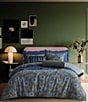 Ted Baker London Mood Floral Print Comforter Mini Set, Color:Blue/Green - Image 2
