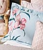 Color:Light Blue - Image 3 - New Hampton Collection Floral Duvet Cover Mini Set