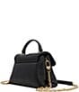 Color:Black - Image 2 - Poppy Rose Top Handle Crossbody Bag