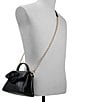 Color:Black - Image 4 - Poppy Rose Top Handle Crossbody Bag