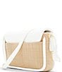 Ted Baker London Sadie Straw Mini Crossbody Bag, Color:Raffia White - Image 2