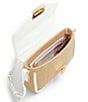 Color:Raffia White - Image 3 - Sadie Straw Mini Crossbody Bag