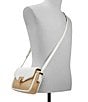 Color:Raffia White - Image 4 - Sadie Straw Mini Crossbody Bag