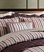 Ted Baker London Scallop Stripe Velvet Fringe Decorative Accent Pillow - Image 3