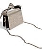 Color:Silver - Image 2 - Soft Knot Crystal Crossbody Bag