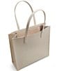 Ted Baker London Soocon Logo Tote Bag, Color:White - Image 3