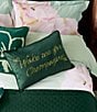 Ted Baker London Wake Me For Champagne Decorative Pillow, Color:Forest Green - Image 4