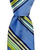 Ted Baker London Yardley Satin Stripe 3.125#double; Silk Tie - Image 1