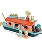 Tender Leaf Toys Little Otter Canal Boat, Color:Multi - Image 1
