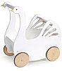 Tender Leaf Toys Sweet Swan Pram, Color:White - Image 1