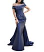 Terani Couture 3D Flower Beaded Off The Shoulder Dress - Image 5