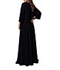 Terani Couture Deep V Neck Flowy Gown - Image 2