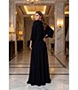 Terani Couture Deep V Neck Flowy Gown - Image 4