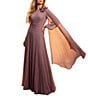 Terani Couture One Shoulder Pleated Chiffon Gown - Image 1