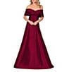 Terani Couture Pleated Off-the-Shoulder A-Line Gown - Image 5